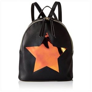 Small black backpack with star detail ⭐️